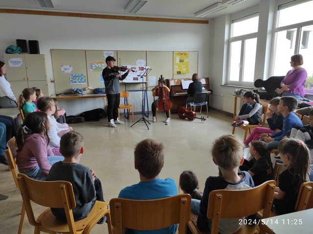 Obisk iz Glasbene šole Ilirska Bistrica