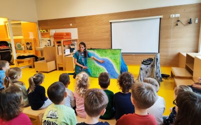 Zaobljuba reki – poučna predstava za Vrabčke in Levčke